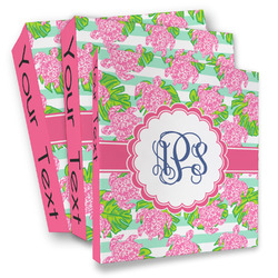 Preppy 3 Ring Binder - Full Wrap (Personalized)
