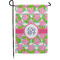 Preppy Small Garden Flag - Single Sided w/ Monograms