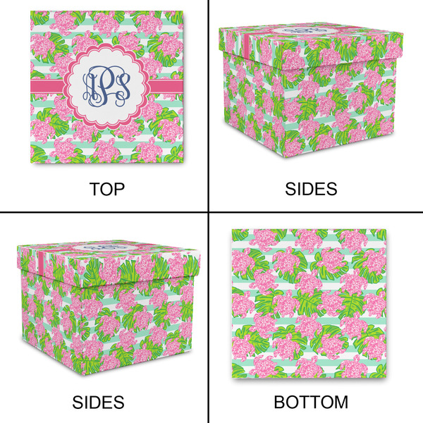 Preppy Gift Boxes with Lid - Canvas Wrapped - X-Large - Approval