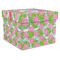 Preppy Gift Boxes with Lid - Canvas Wrapped - X-Large - Front/Main