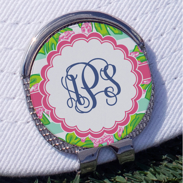 Custom Preppy Golf Ball Marker - Hat Clip