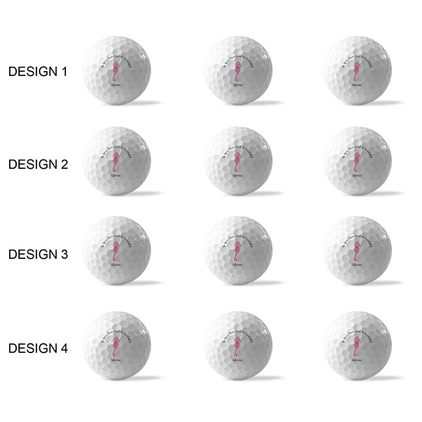 Preppy Golf Balls - Generic - Set of 12 - APPROVAL