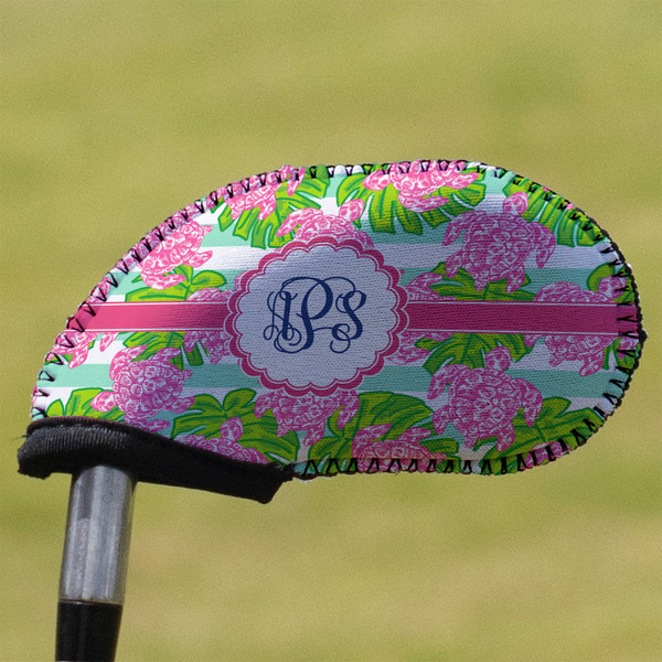 Custom Preppy Golf Club Iron Cover (Personalized)