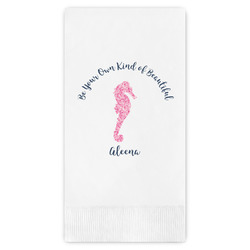 Preppy Guest Napkins - Full Color - Embossed Edge (Personalized)