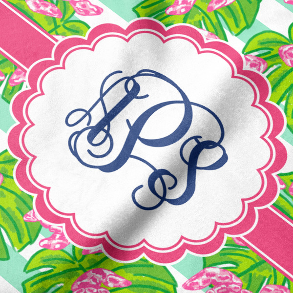 Preppy Hooded Baby Towel- Detail Close Up