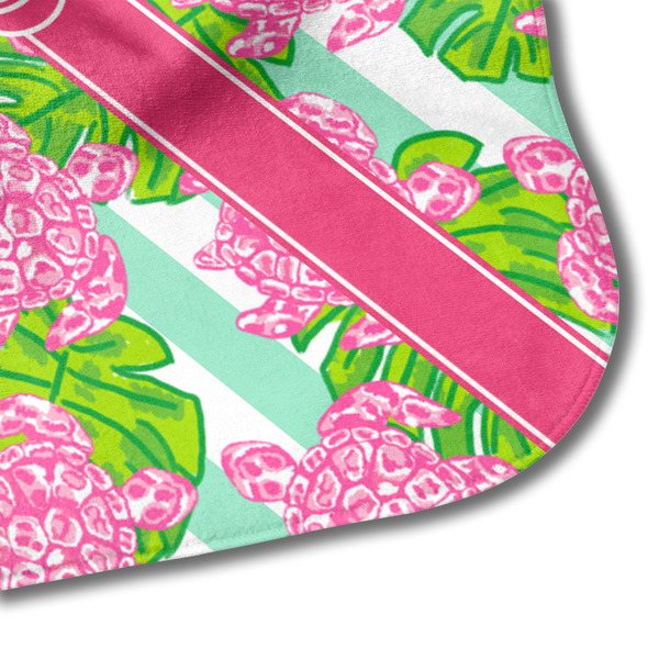 Preppy Hooded Baby Towel- Detail Corner