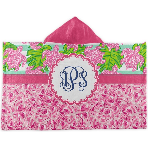 Custom Preppy Kids Hooded Towel (Personalized)