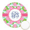 Preppy Printed Cookie Topper - 2.5" (Personalized)