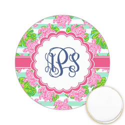 Preppy Printed Cookie Topper - 2.15" (Personalized)