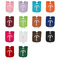 Preppy Iron On Bib - Colors Available