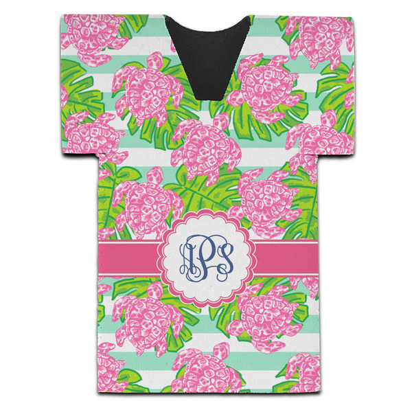 Custom Preppy Jersey Bottle Cooler (Personalized)