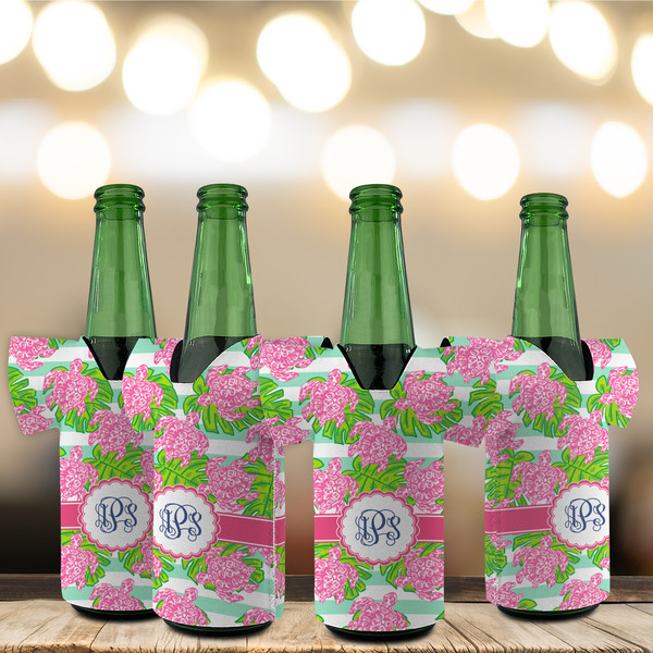 Preppy Jersey Bottle Cooler - Set of 4 - LIFESTYLE