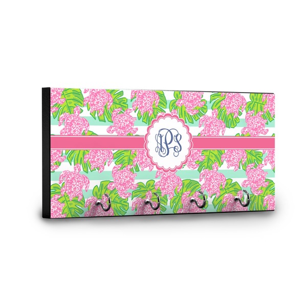 Preppy Key Hanger - Front View with Hooks