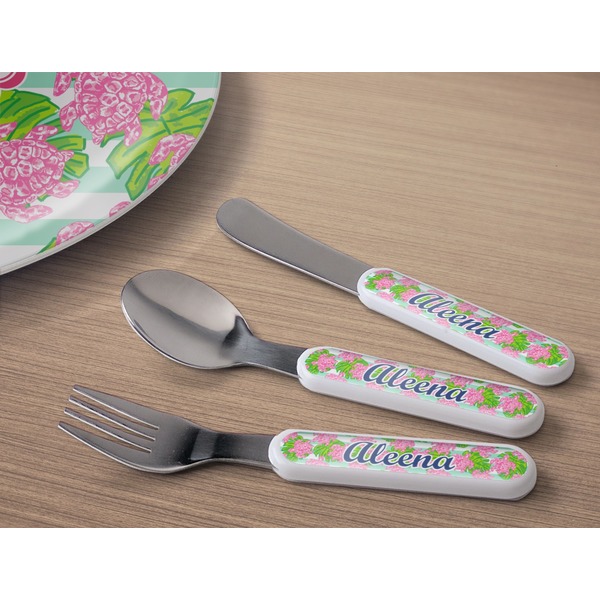 Preppy Kids Flatware w/ Plate