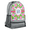 Preppy Large Backpack - Gray - Angled View