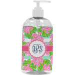 Preppy Plastic Soap / Lotion Dispenser (16 oz - Large - White) (Personalized)