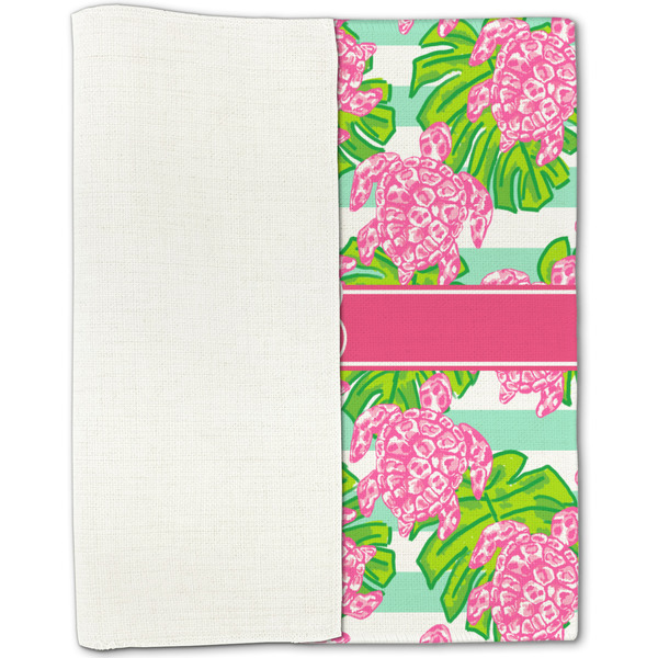 Preppy Linen Placemat - Folded Half