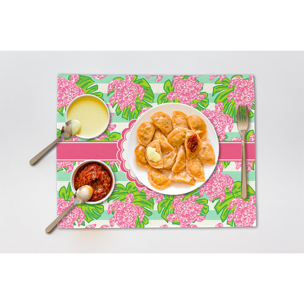 Preppy Linen Placemat - Lifestyle (single)