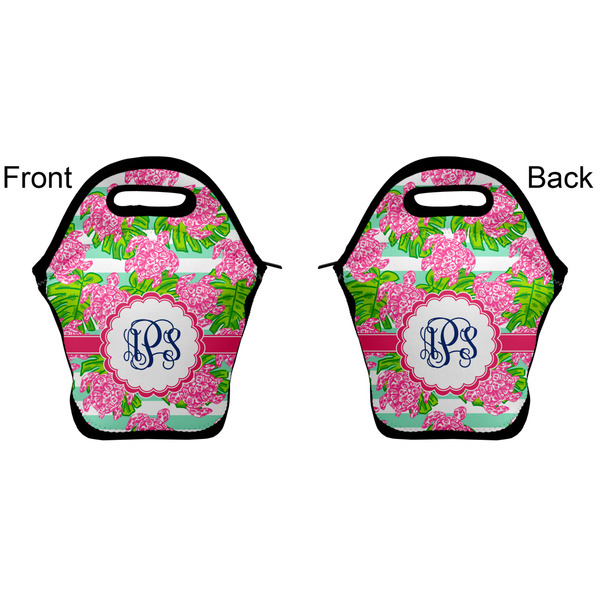 Preppy Lunch Bag - Front and Back