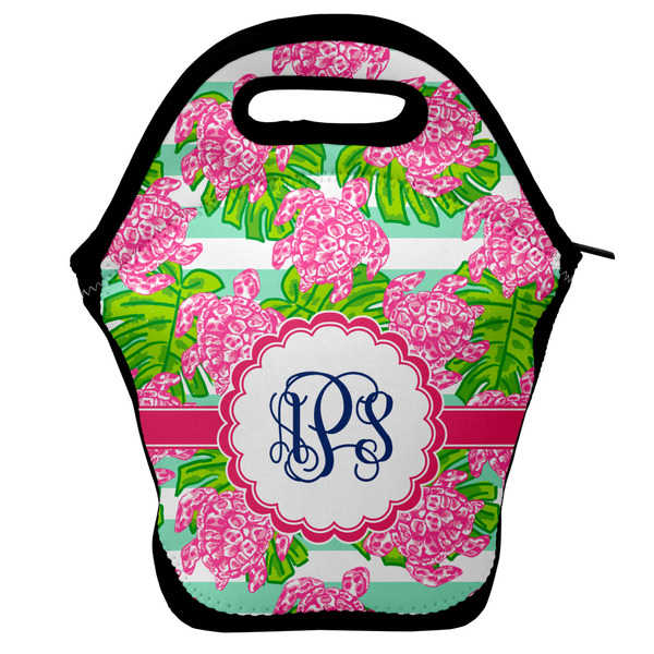 Custom Preppy Lunch Bag w/ Monogram