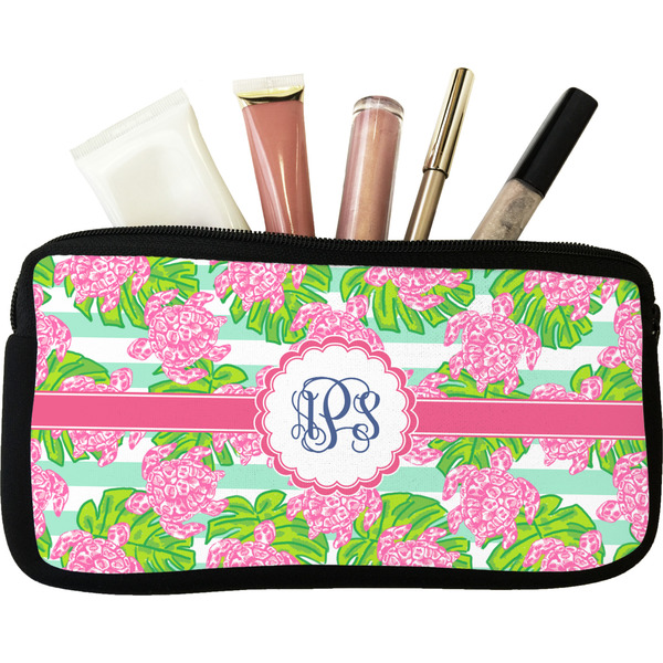 Custom Preppy Makeup / Cosmetic Bag (Personalized)