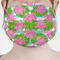 Preppy Mask - Pleated (new) Front View on Girl