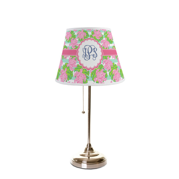 Preppy Poly Film Empire Lampshade - On Stand