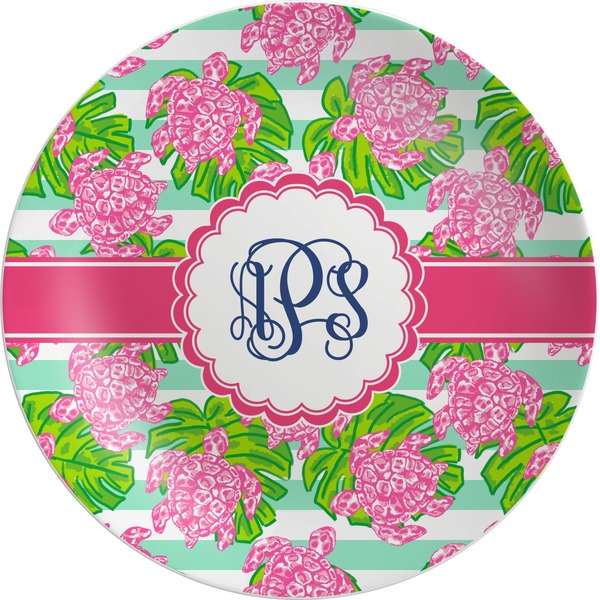 Custom Preppy Melamine Plate (Personalized)