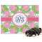 Preppy Dog Blanket - Large (Personalized)