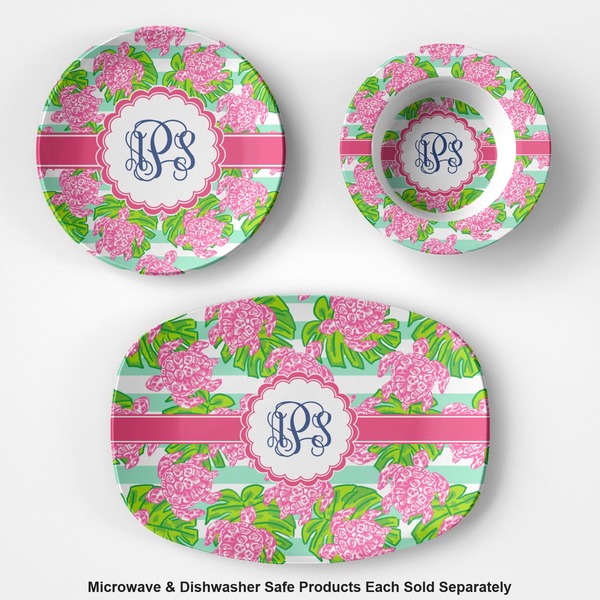 Preppy Microwave & Dishwasher Safe CP Plastic Dishware - Group
