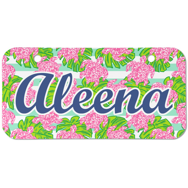 Custom Preppy Mini/Bicycle License Plate (2 Holes) (Personalized)