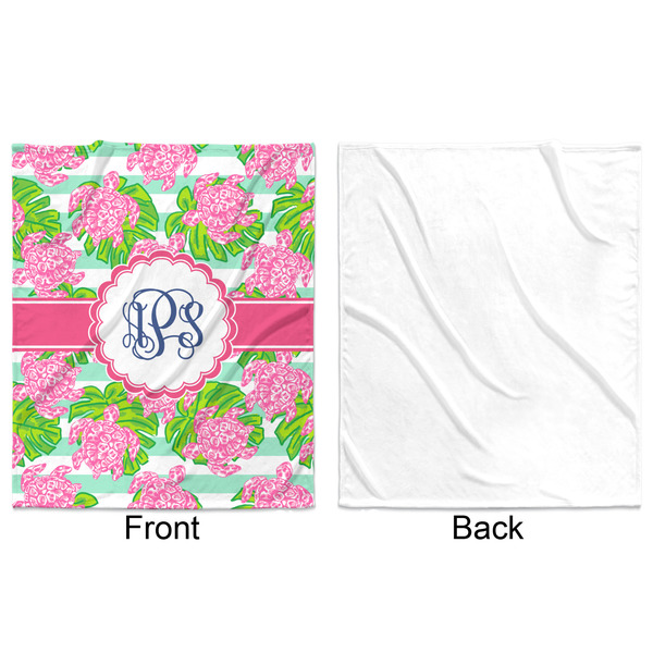 Preppy Minky Blanket - 50"x60" - Single Sided - Front & Back