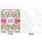 Preppy Minky Blanket - 50"x60" - Single Sided - Front & Back