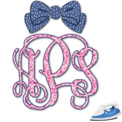 Preppy Monogram Iron On Transfer - Up to 4.5"x4.5" (Personalized)
