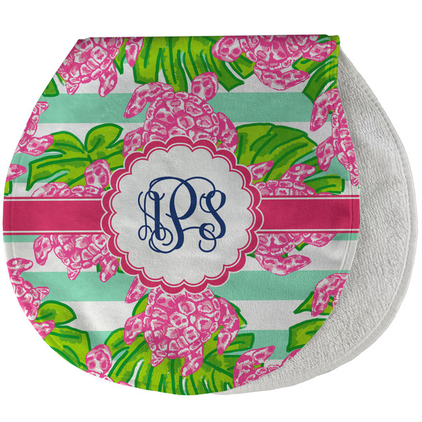 Preppy New Baby Burp Folded