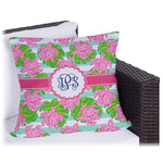 Preppy Outdoor Pillow - 18" (Personalized)