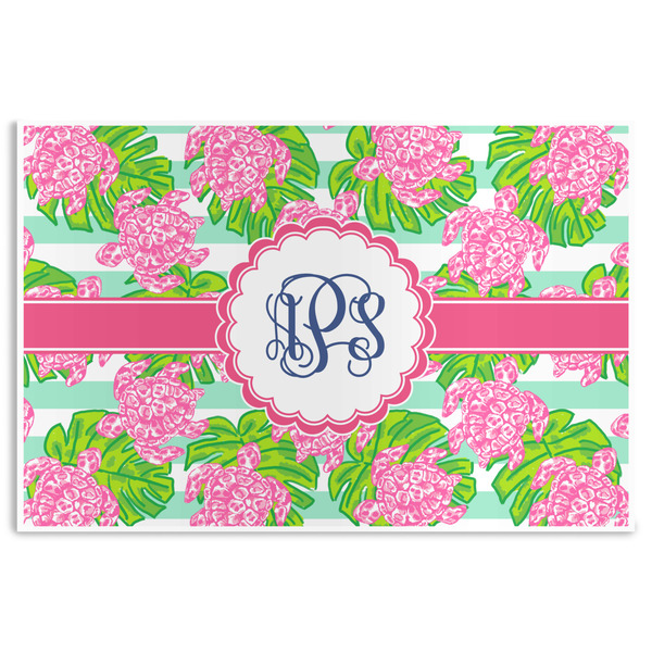 Custom Preppy Disposable Paper Placemats (Personalized)