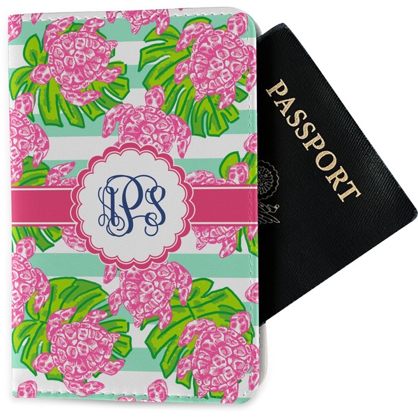 Custom Preppy Passport Holder - Fabric (Personalized)