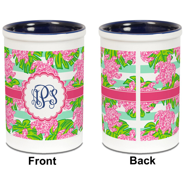 Preppy Pencil Holder - Blue - approval