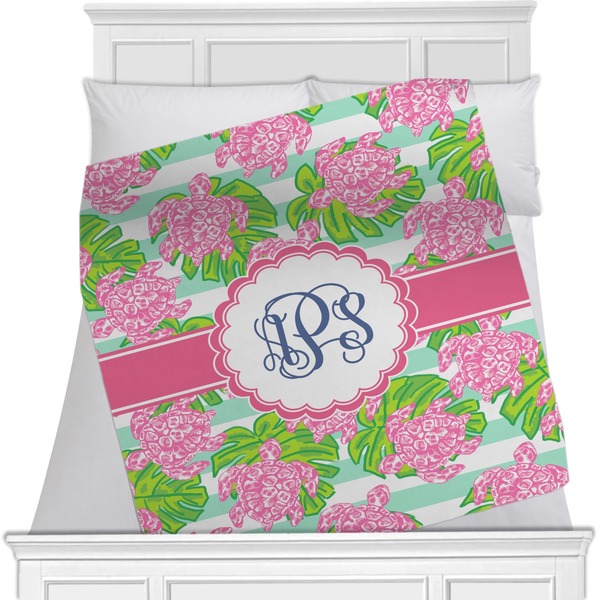Custom Preppy Minky Blanket (Personalized)