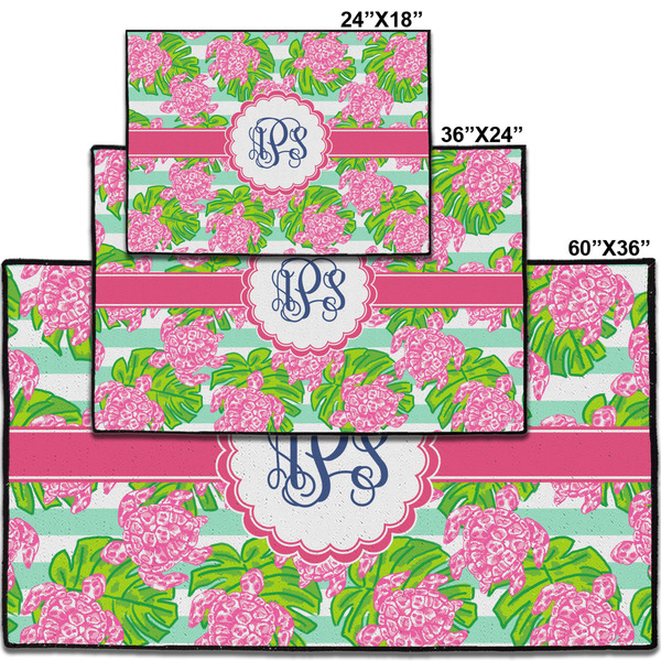 Preppy Personalized Door Mat - Group Parent IMF