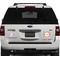Preppy Personalized Square Car Magnets on Ford Explorer