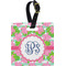 Preppy Personalized Square Luggage Tag