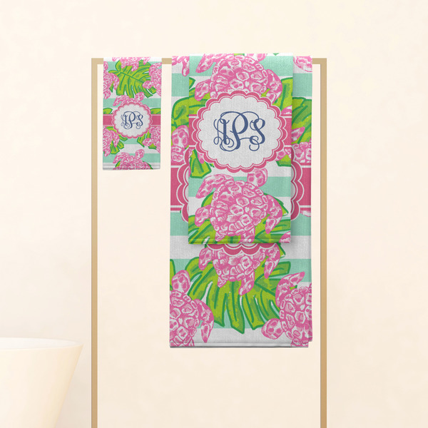 Preppy Personalized Towel Set