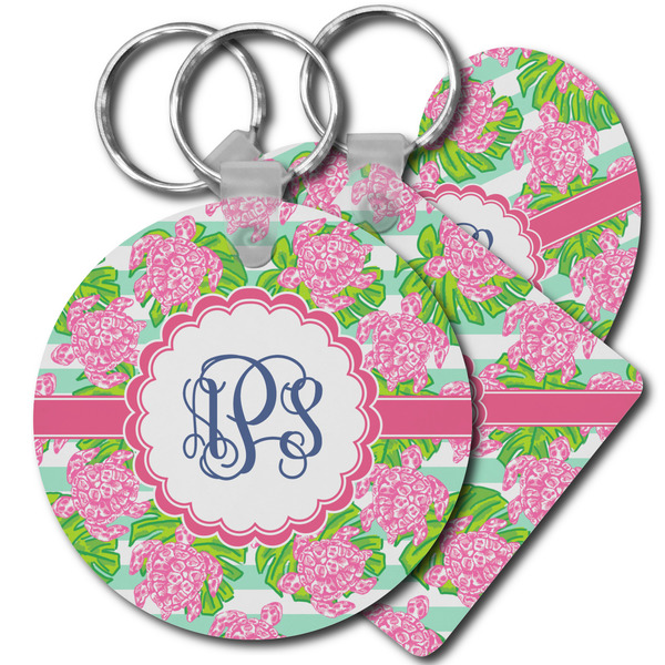 Custom Preppy Plastic Keychain (Personalized)