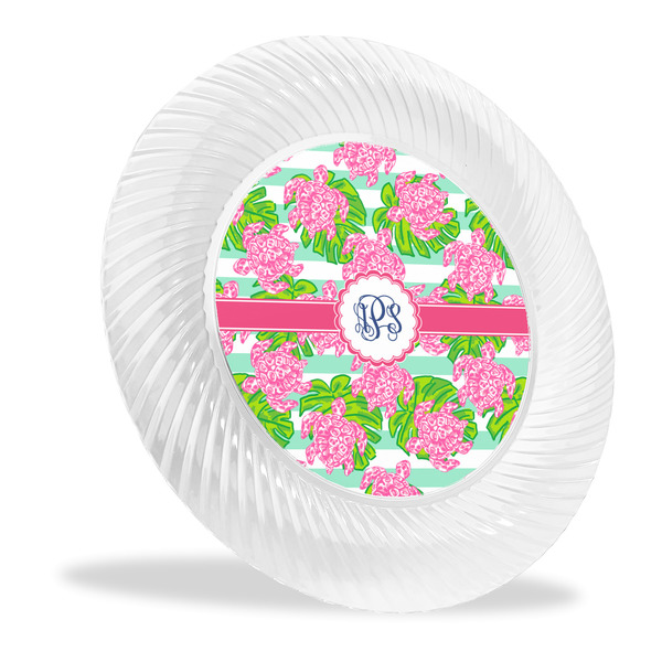 Custom Preppy Plastic Party Dinner Plates - 10" (Personalized)