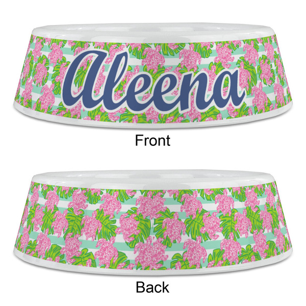 Preppy Plastic Pet Bowls - Large - APPROVAL