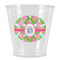 Preppy Plastic Shot Glass (Personalized)