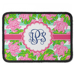 Preppy Iron On Rectangle Patch w/ Monogram