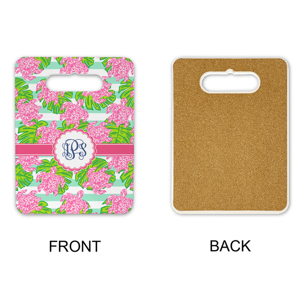 Preppy Rectangle Trivet with Handle - APPROVAL